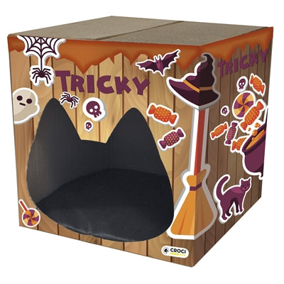 Croci Katzenhaus, Kratzhaus, Halloween, kniffliges Loch