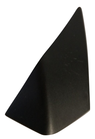 Gazelle Plastikfahrradschlitz - links rechts - 83,5 mm - schwarz