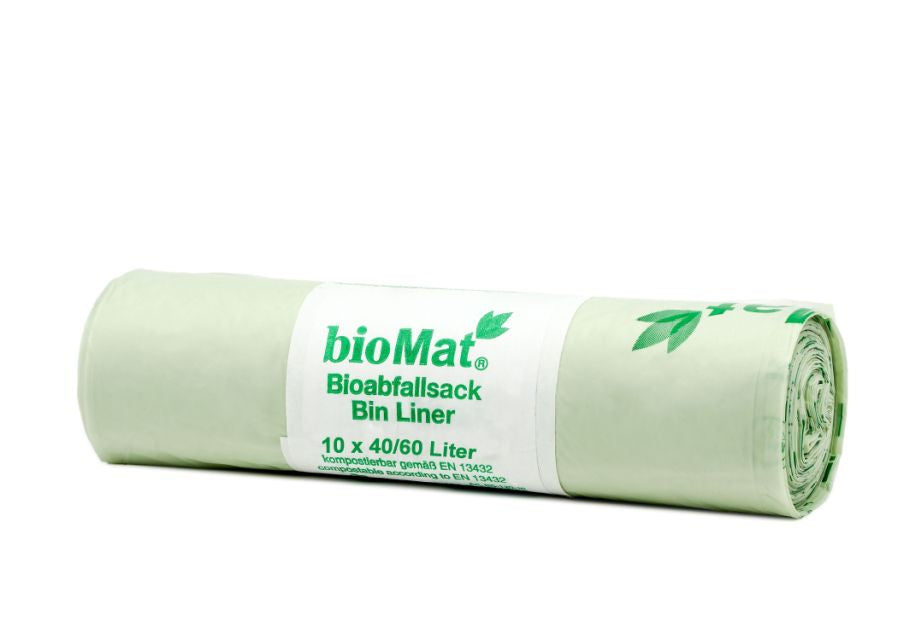 Biomat kompostierbare Müllsäcke 40 60 l - 10 Stcs.