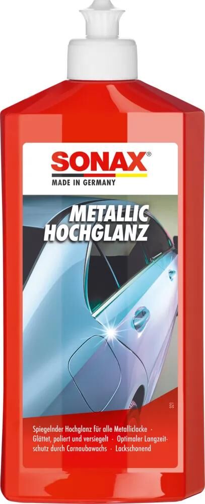 SONAX Autopolitur Metallic Hochglanz Metallic Hochglanz 500 m PET-Flasche