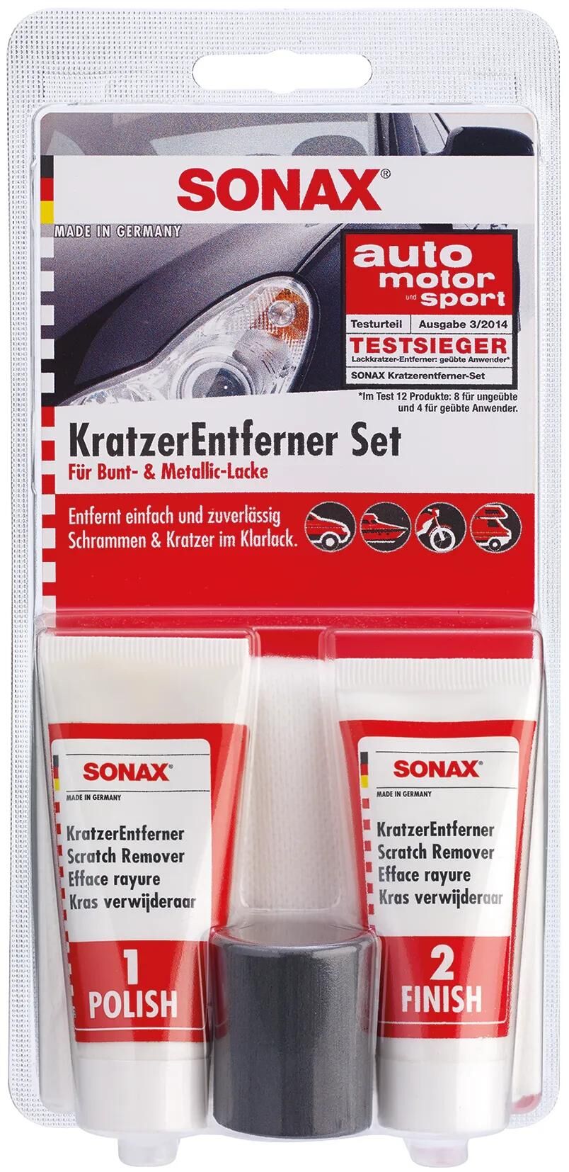Sonax Polierpaste kratzerentferner Set Kratzerentferner Set