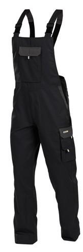 Dassy amerikanischer Overall Calais PK Schwarz Grau 48