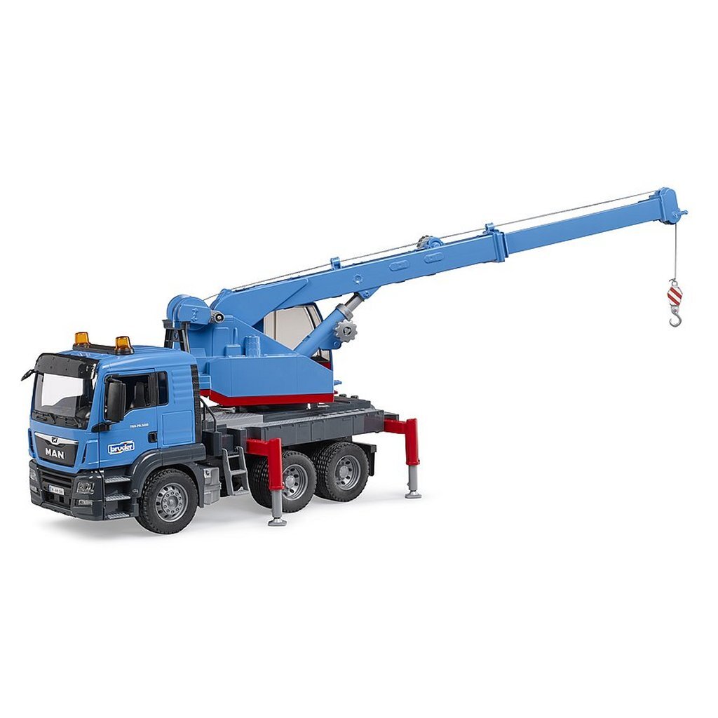 BRUDER Truck Man mit Tap Blue