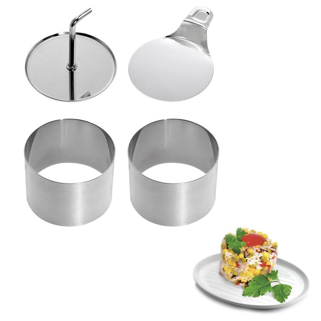 Westmark Lebensmittelschneider 7,5 cm 4-teilig aus Edelstahl