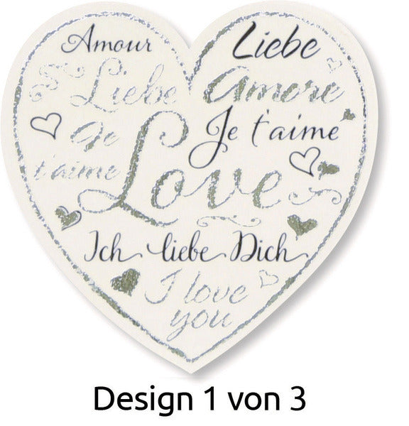 Avery av-56813 Deko-Aufkleberbox, Herzen, 3 Designs