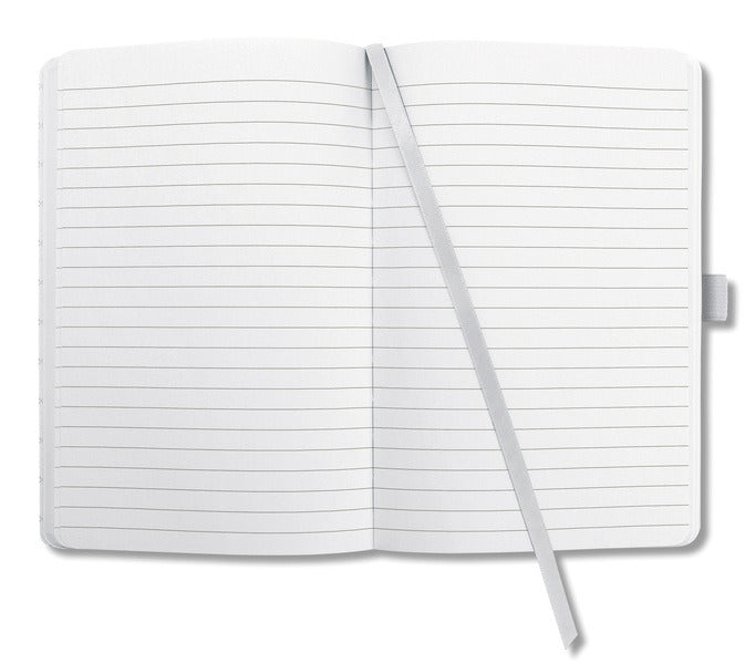 Sigel Sigel SI-JN306 Notizbuch Jolie Beauty, A6, Hardcover, liniert, weiß