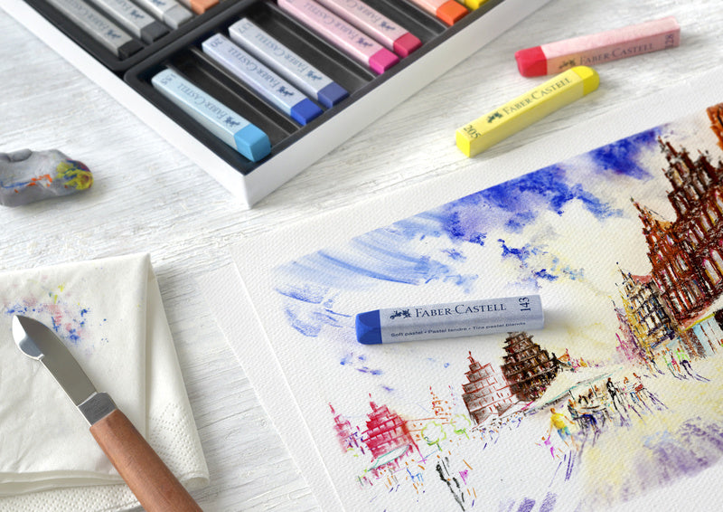 Faber Castell fc-128336 Pastellkreide Creative Studio Soft Pastel 36-teiliges Federmäppchen
