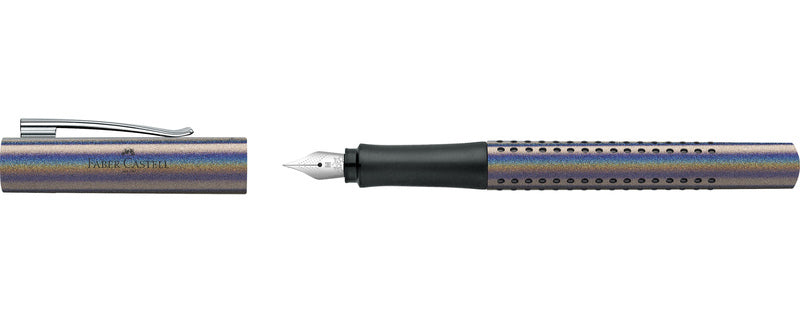 Faber Castell FC-140842 Füllfederhalter Faber Castell Grip Glam M Silber