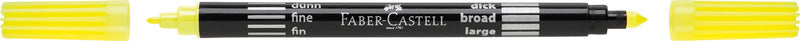Faber Castell fc-151109 Filzstifte Duo Neonfarben im Etui 10 Stück