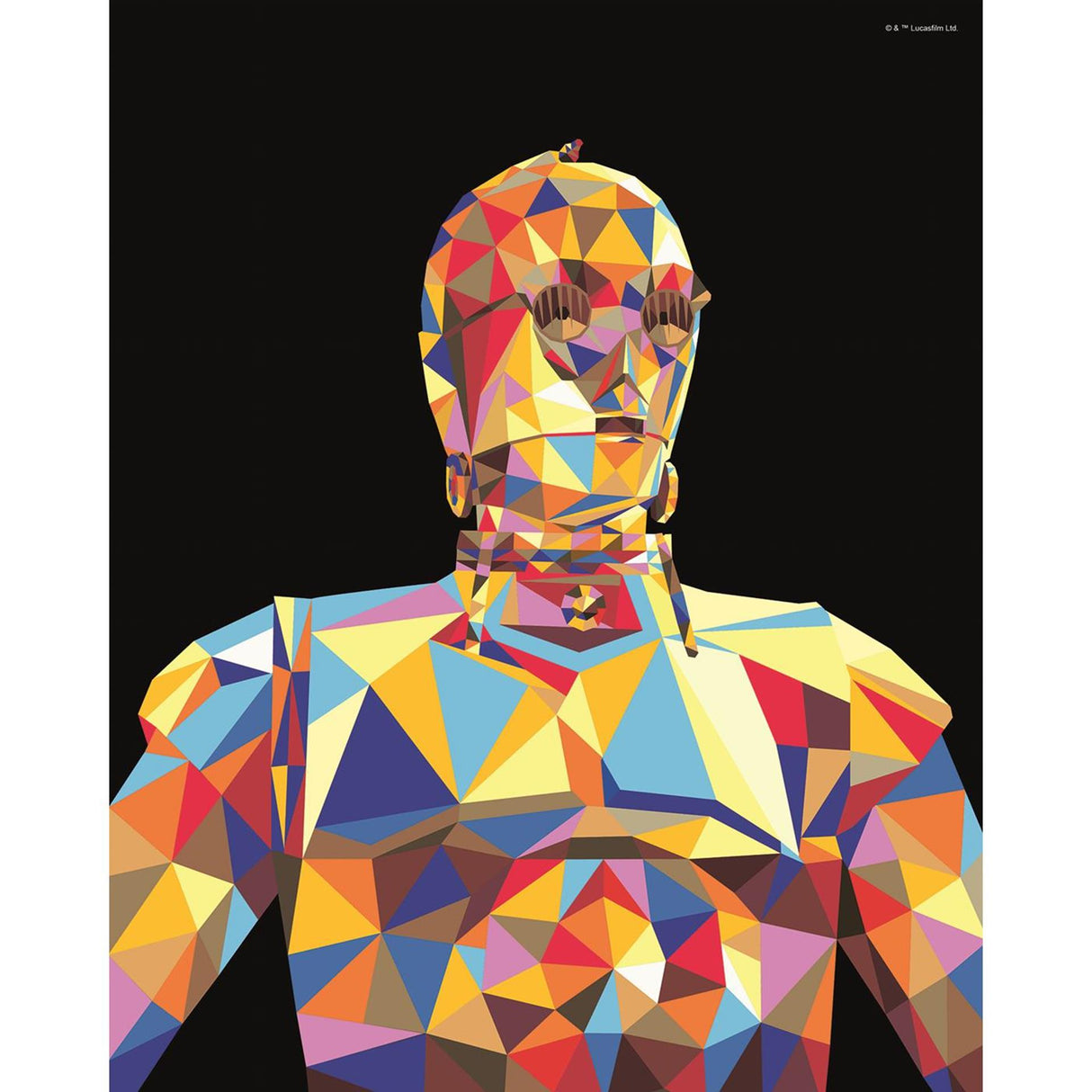 Ravensburger Creart Malen nach Zahlen – Star Wars – C-3PO