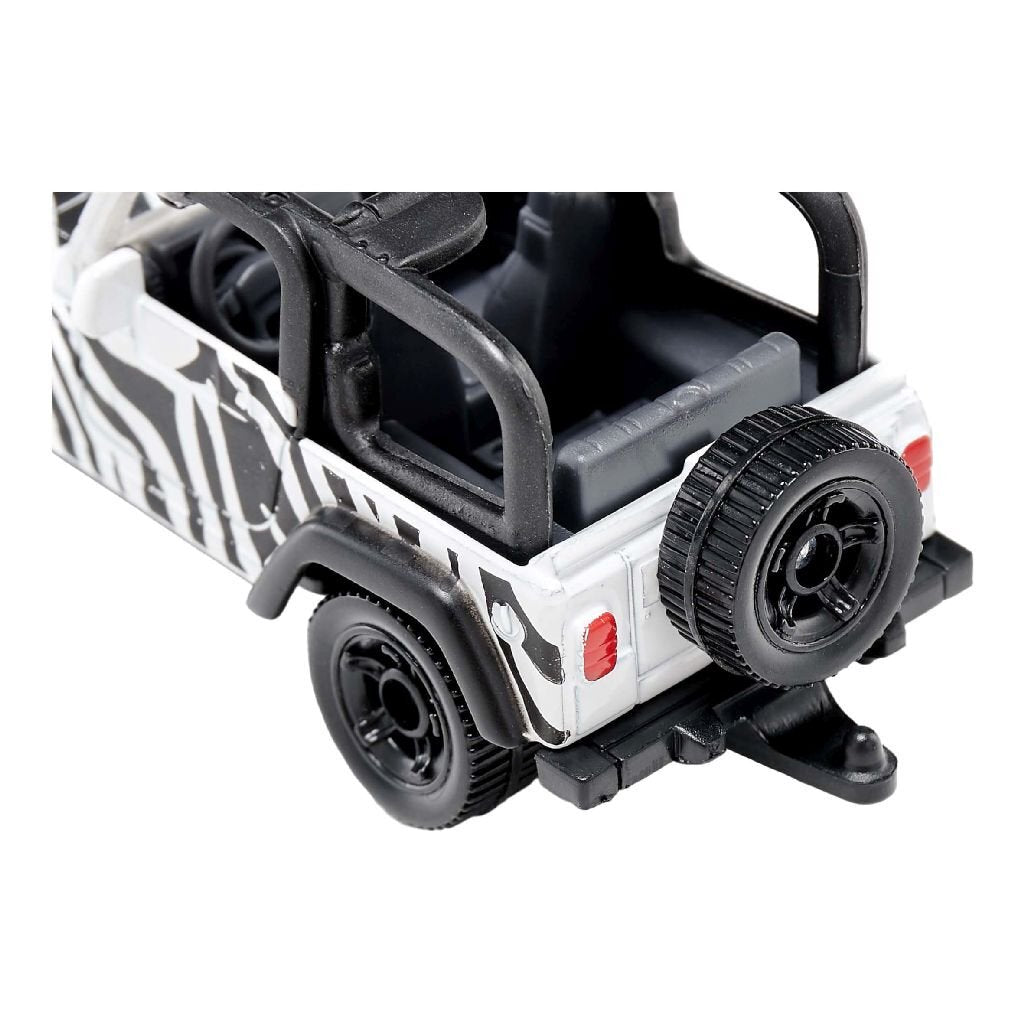 Siku 1546 Jeep Wrangler Safari weiß schwarz
