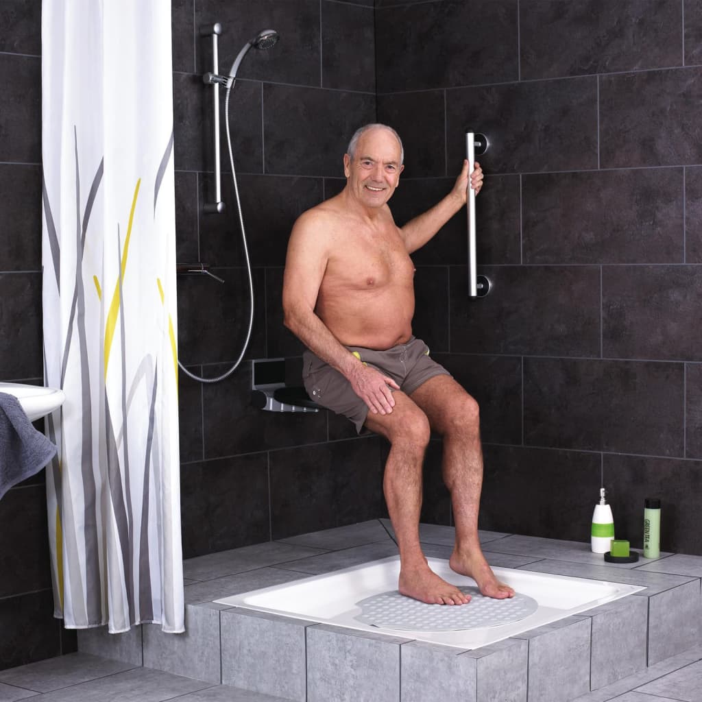 Ridder Badezimmergriff Premium 60 cm Aluminium Silberfarbe
