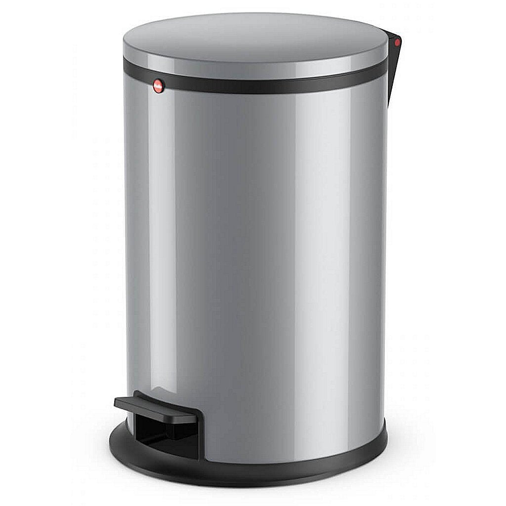 Hailo Hailo 0517-020 Pure M Treteimer 12L Silber