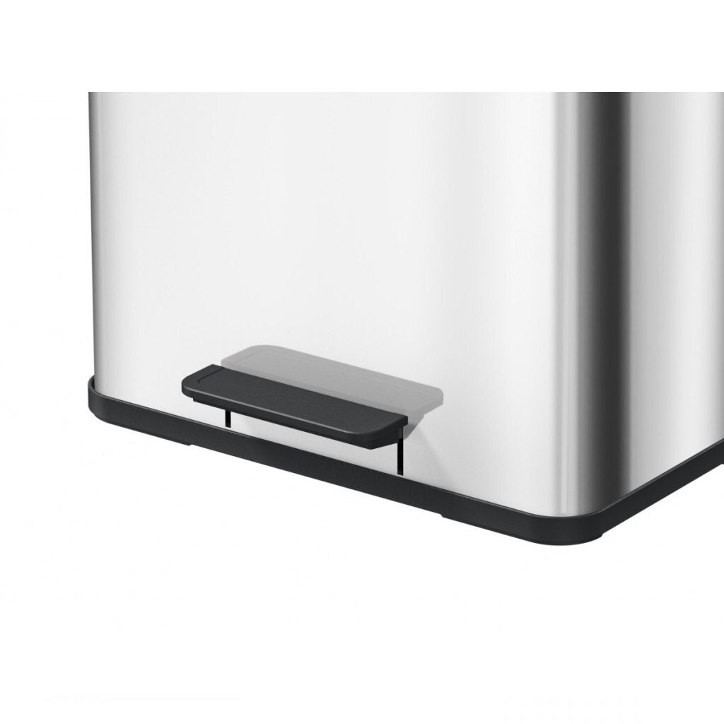 Hailo Öko Trio Plus Pedal Bin 3x9l Schwarz