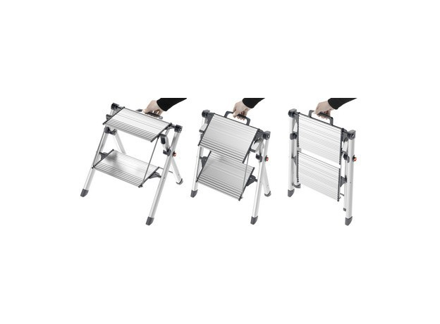 Hailo 4310-100 mk80 Comfortline Aluminium 2 Klapptritte