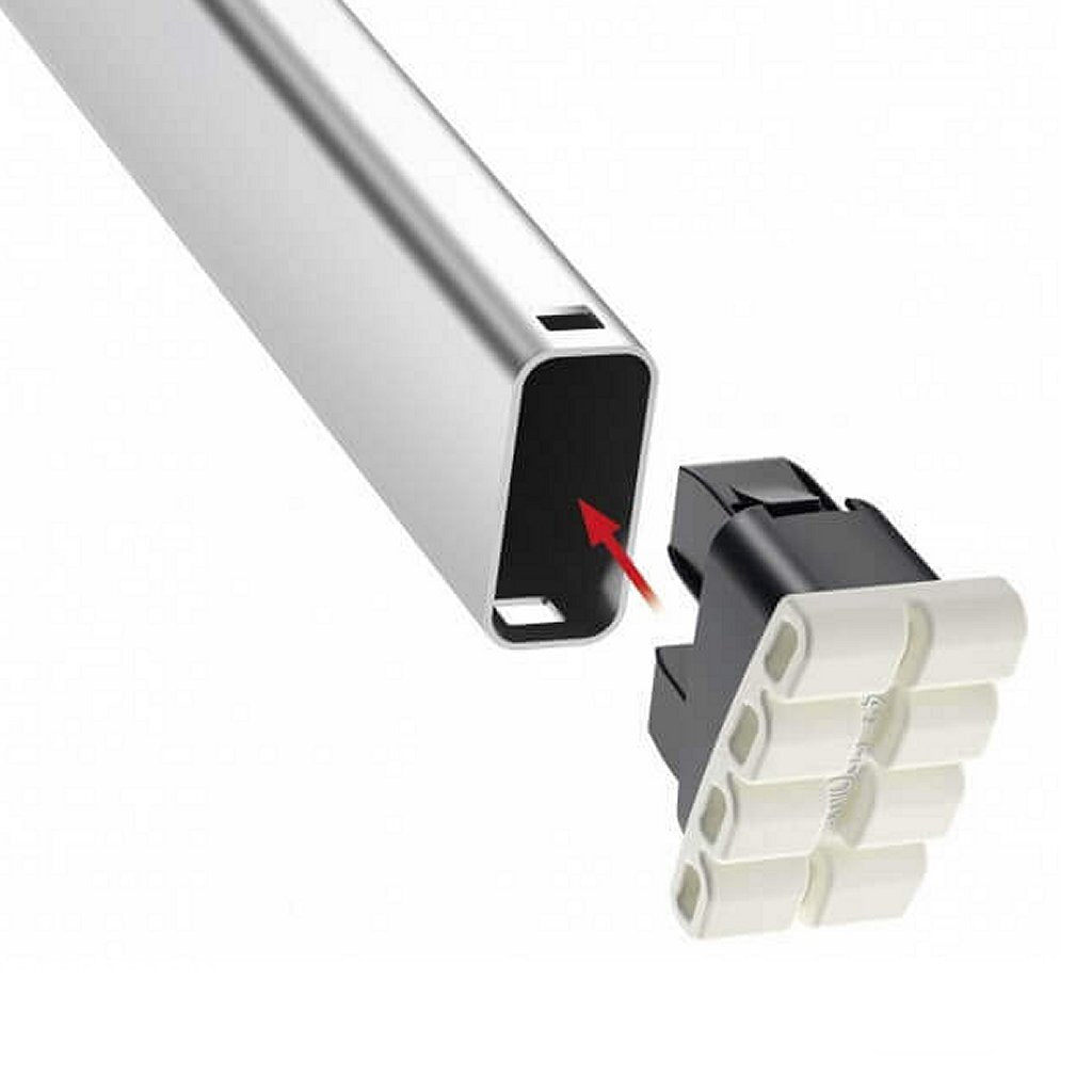 Hailo Leiter Ersatz Füße Set EasyClix Lebende Größe L 9947-001