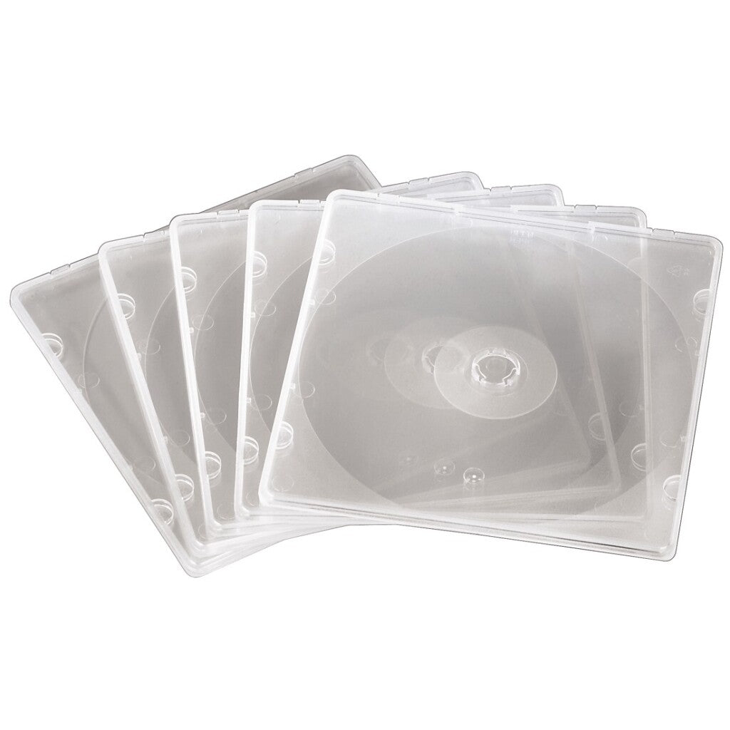 Hama CD Slim Box PP 20er-Pack transparent