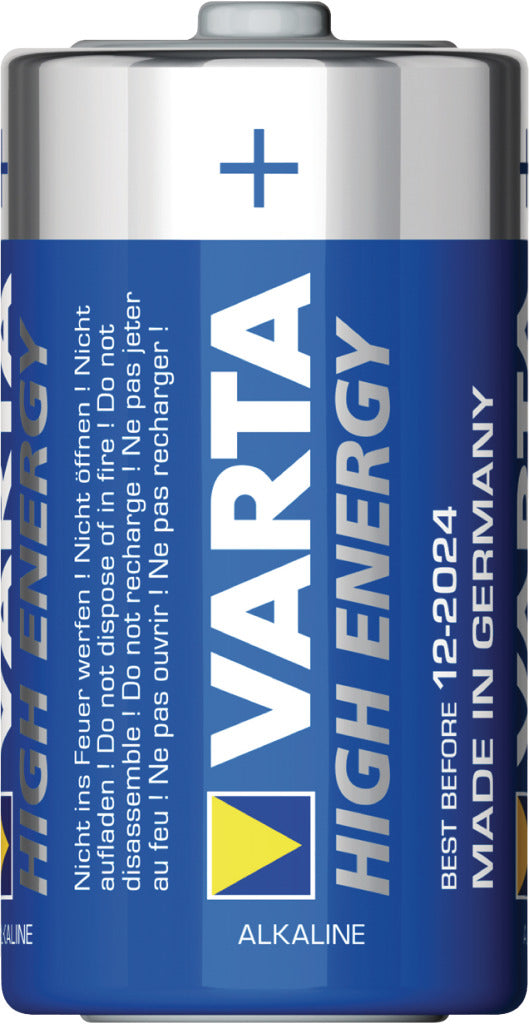 Varta 4914 2b Batterie Alkaline C LR14 1,5 V Hochenergie 10 Blister