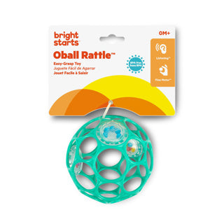 Oball Rassel Easy Grip grün | 3 Stück