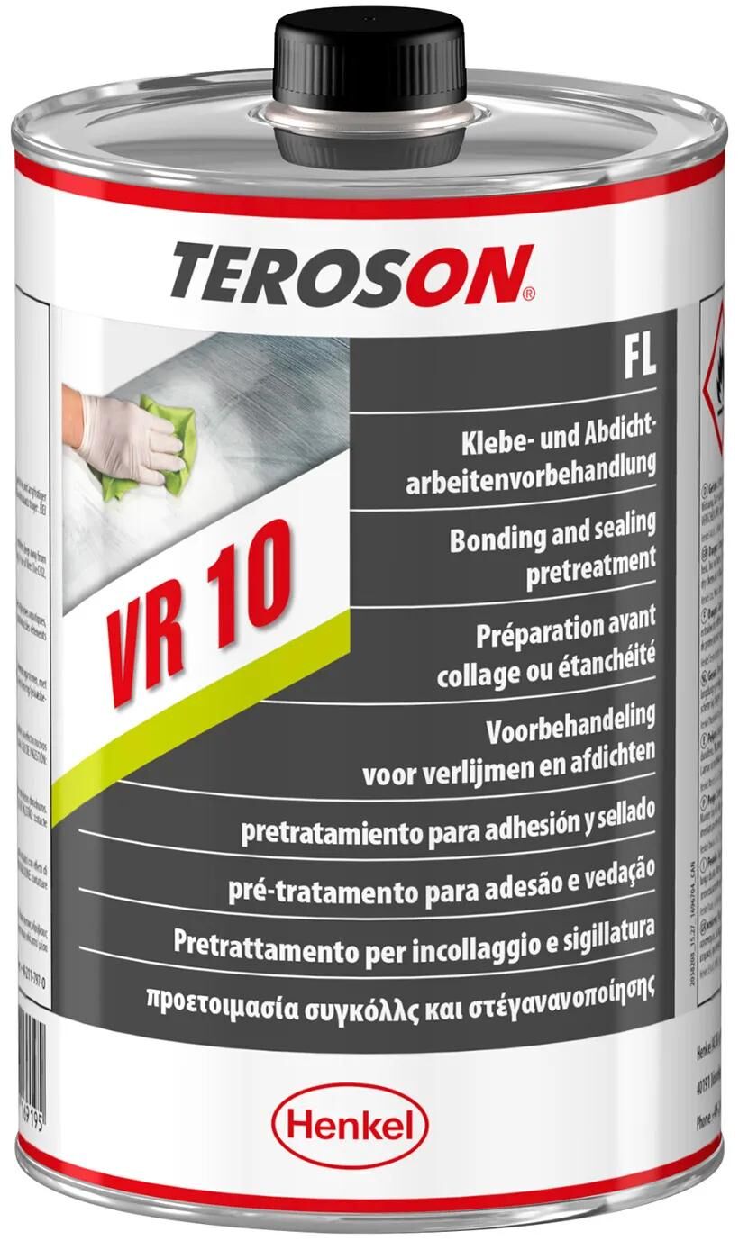 Teroson-Entferner VR10 (fl). Reiniger Reducer VR10 Dosierung 1 ltr. e