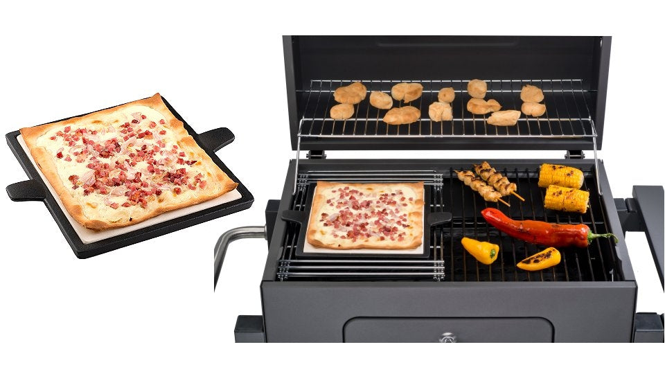 Tepro 8578 Pizzasteineinsatz für 8570 Hauptgrillrost