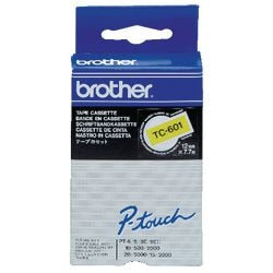 Band Brother TC601 schwarz gelb 12 mm 7,7 m