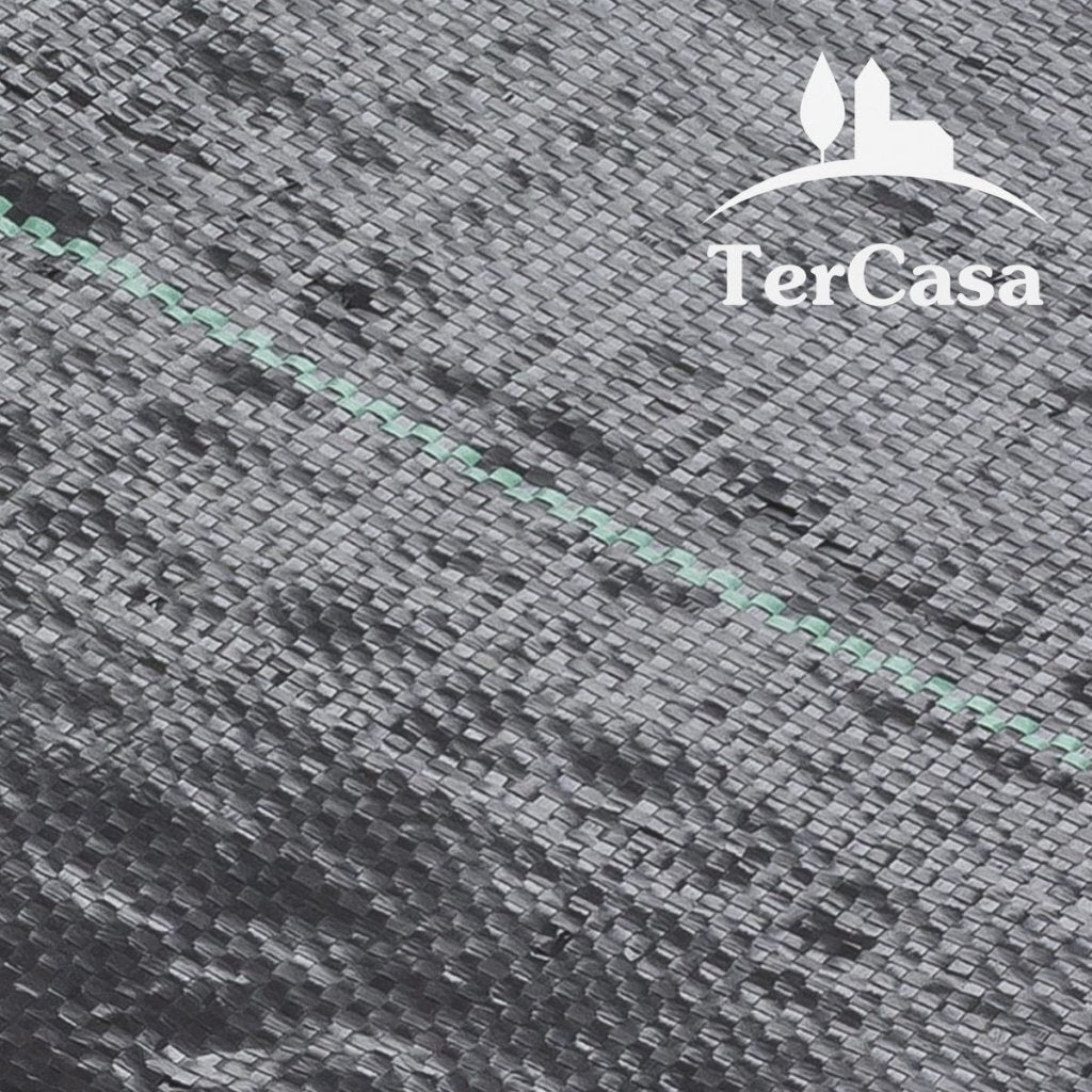Tercasa ju-998102 Wurzeltuch 200x500 cm 100g m sup2; schwarz