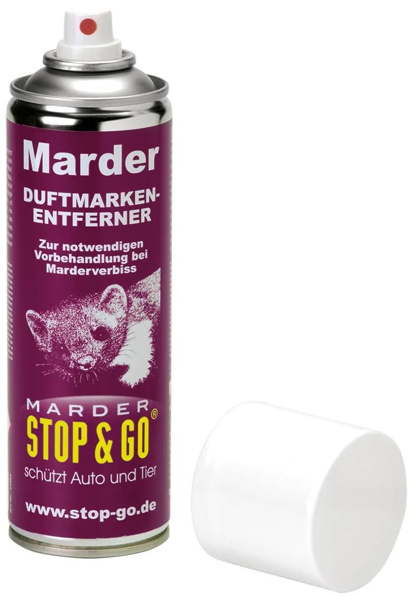 Stop go maderabwehrspray duftmarkenentferner duftmarkenentferner prot. gegen Marder