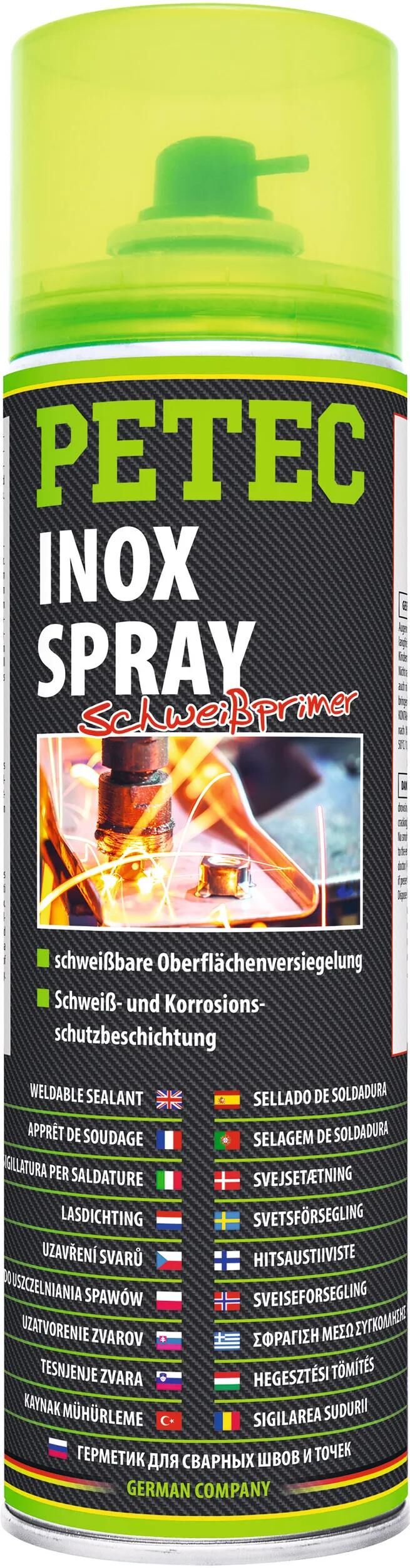Petec Korrosionsschutz Edelstahlspray Edelstahlspray 500 ml