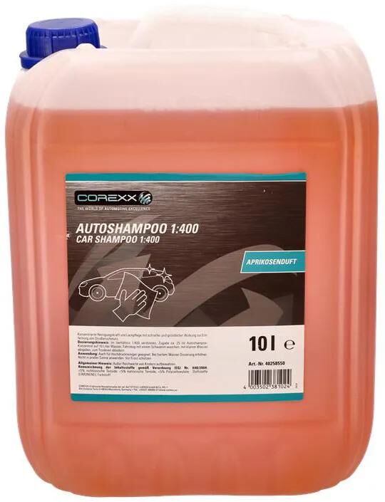 Corexx Autoshampoo Auto - Shampoo Aprikose Kanister 10l 1:400