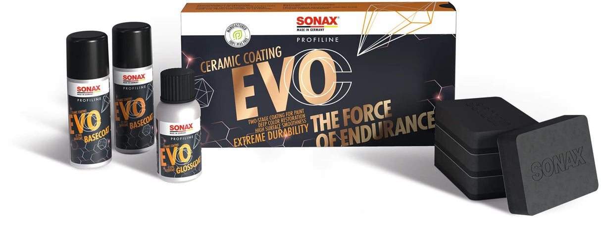 Sonax lackversiegelungs-set ceramiccoating cc evo ceramiccoating cc evo 8 parts