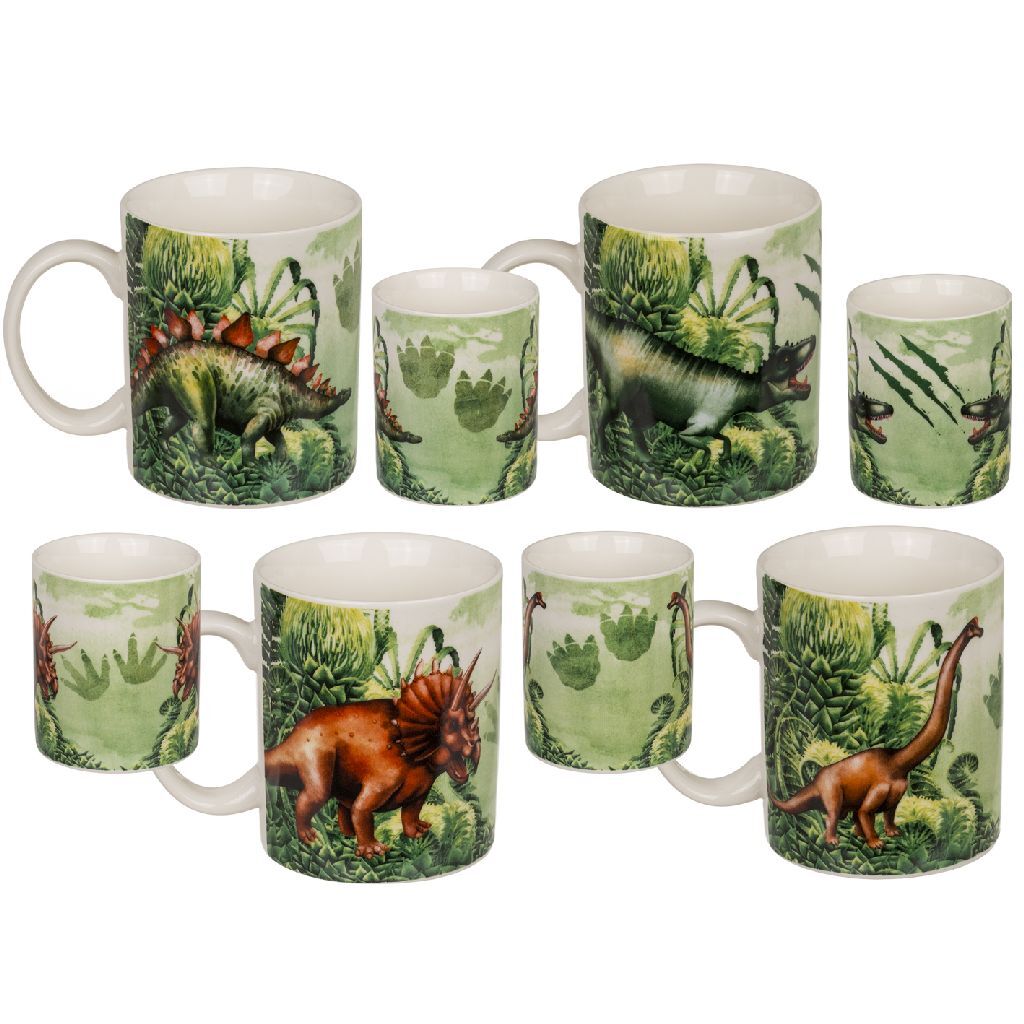 Porzellan-Dinosaurierbecher anderer Marken