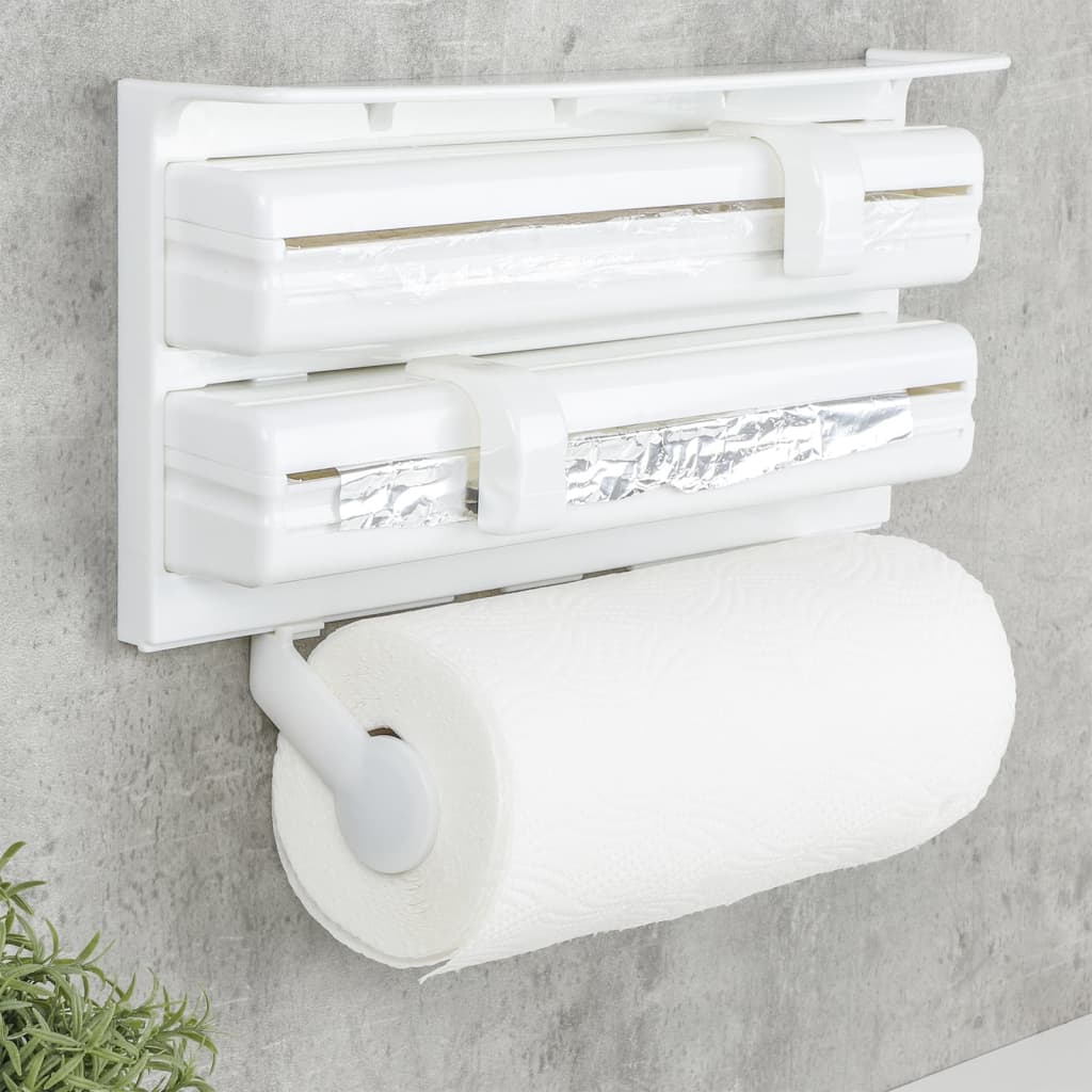 Hallo Rollhalter Wandmontage weiß