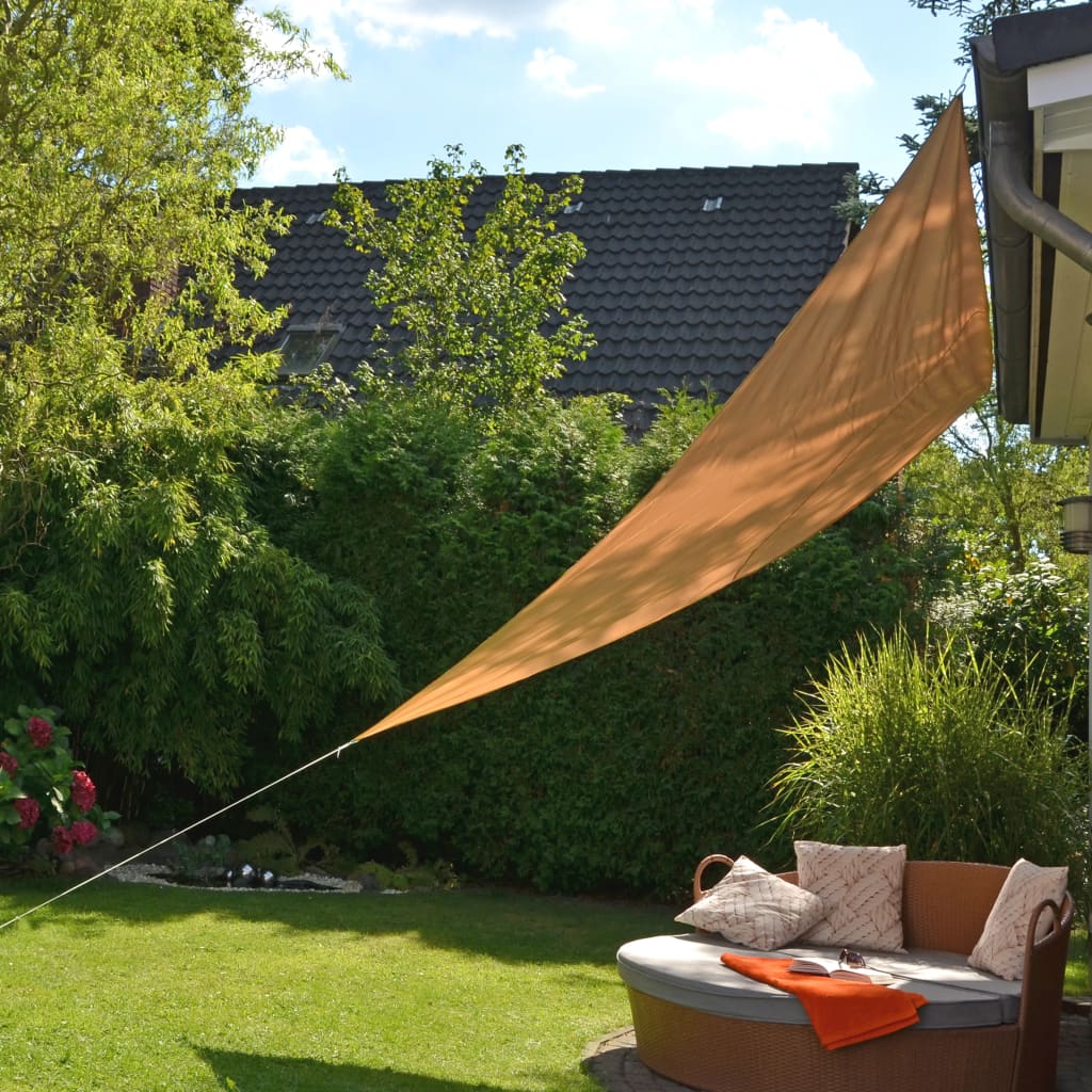Hallo Markise dreieckig 3.6x3.6x3,6 M beige