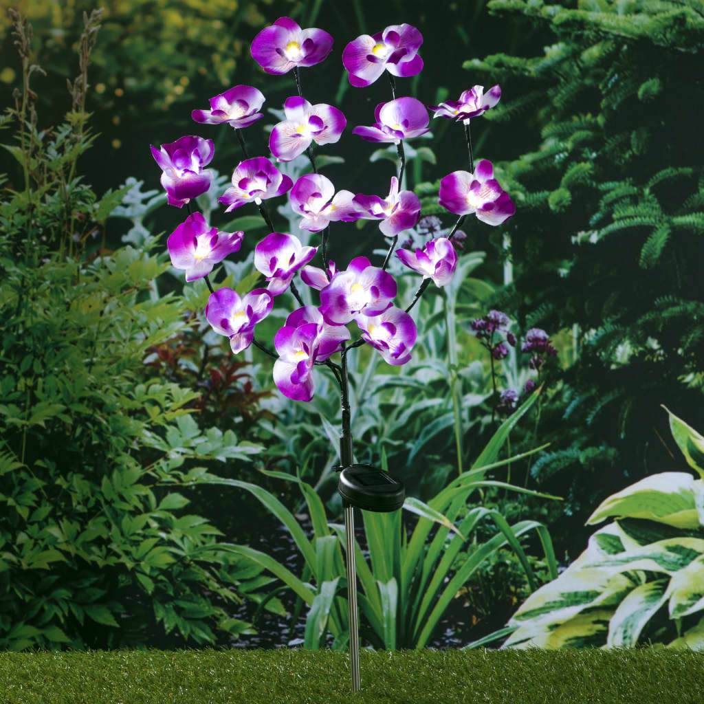 Hallo Gartenlampe Orcdee Solar LED 75 cm