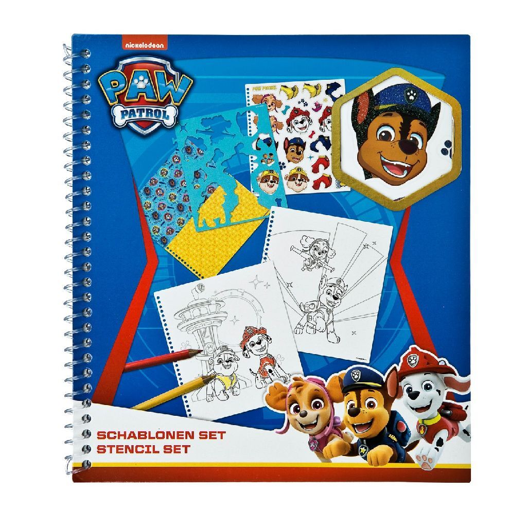 Paw Patrol Schablonenset