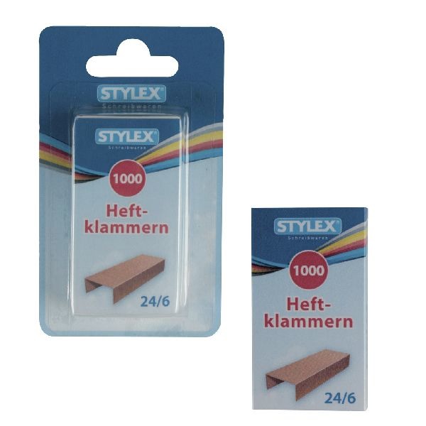 Toppoint Heftklammern 24 6 1000 Stück