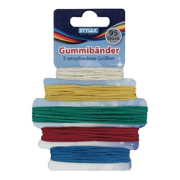 Toppoint farbige Gummibänder 95 Stück