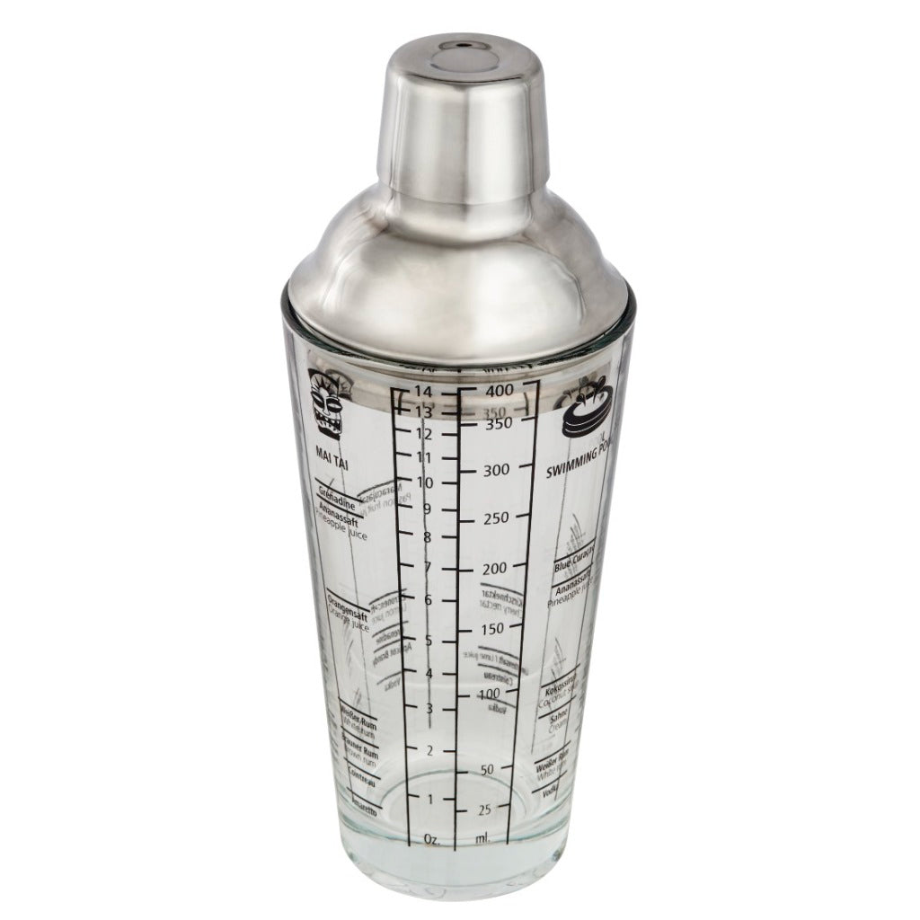 Xavax Glas-Cocktailshaker 400 ml