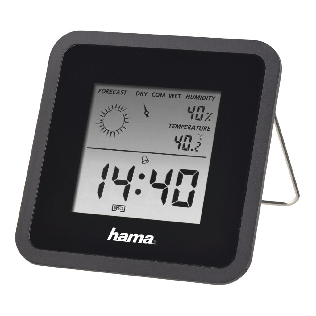 Hama Thermo-Hygrometer TH50 Schwarz