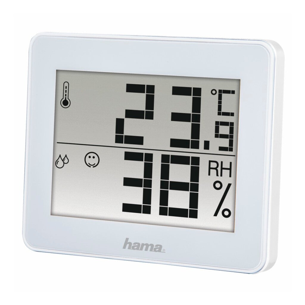 Hama Thermo-Hygrometer TH-130 weiß