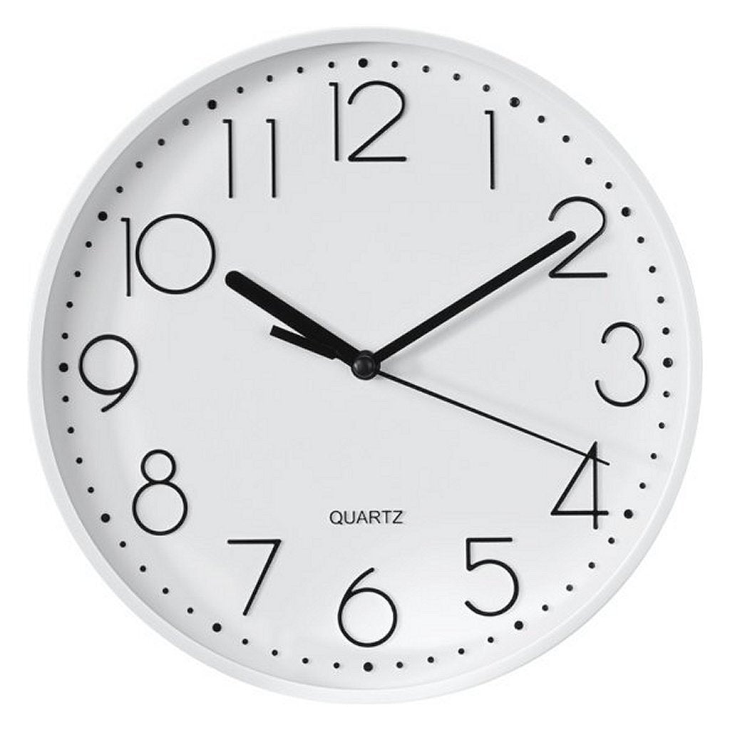 Hama pg-220 wanduhr 22 cm weiß