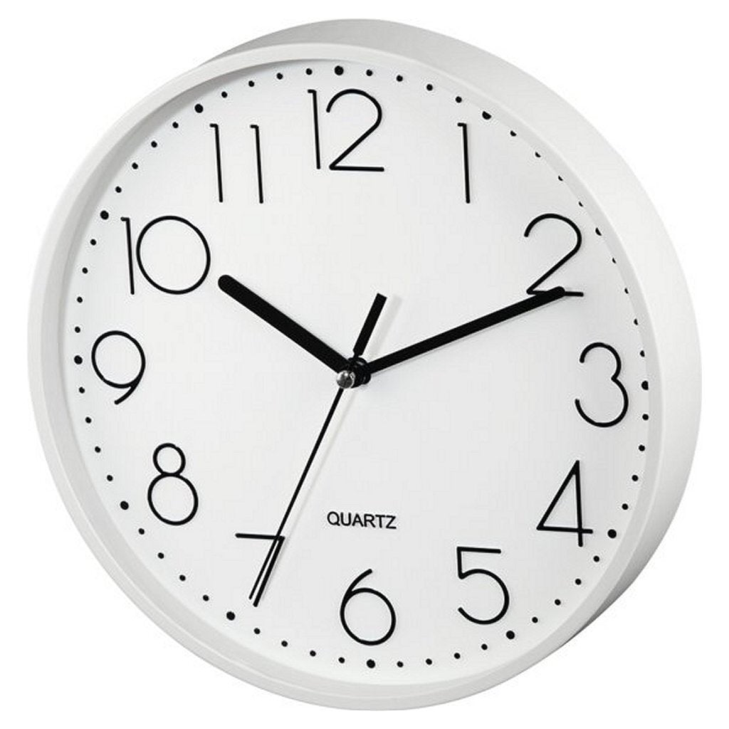Hama pg-220 wanduhr 22 cm weiß