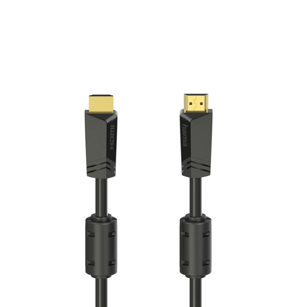 Hama High-Speed-HDMI-Handelskabelstecker – Stecker 4K-Ethernet vergoldet 10,0 m