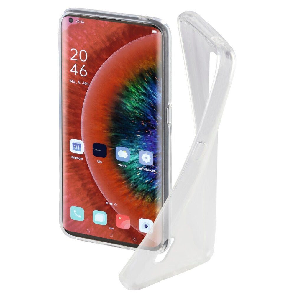 Hama Cover Crystal Clear für Oppo Find X2 Pro transparent