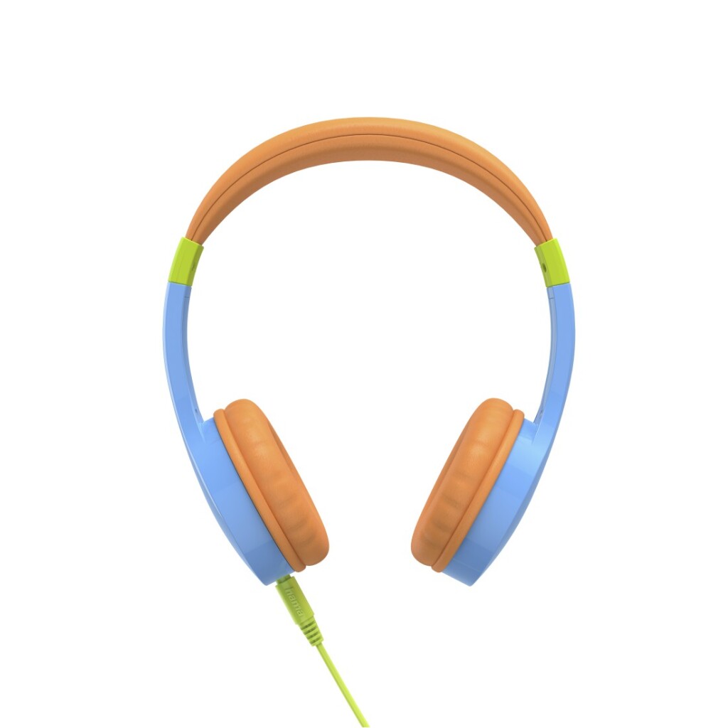 Hama Kids Guard On-Ear-Kinderkopfhörer Blau Orange
