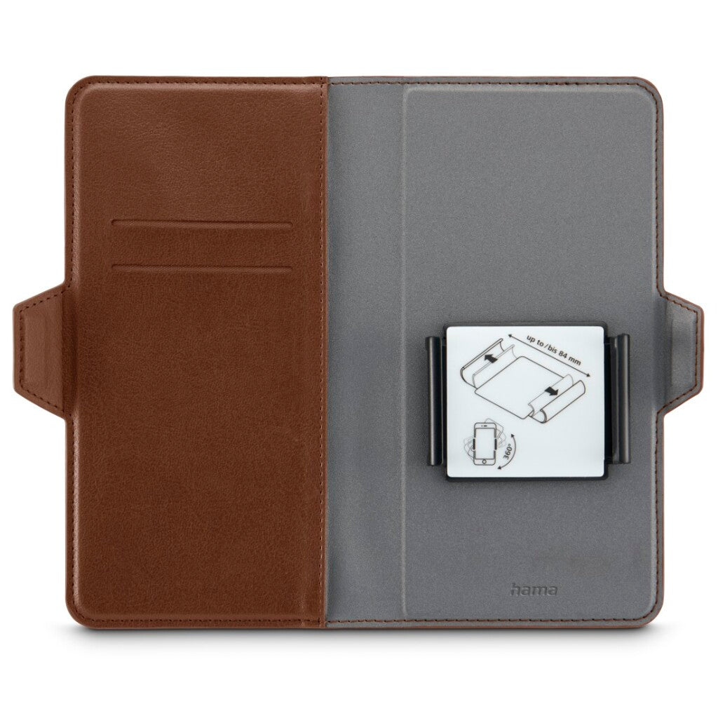 Hama Universal-Öko-Handyhülle für die Größe 8,0 x 17,0 cm braun