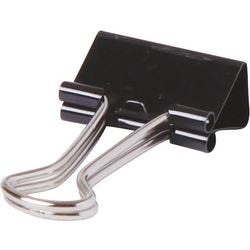 Papierklemmen viking 19 mm zwart