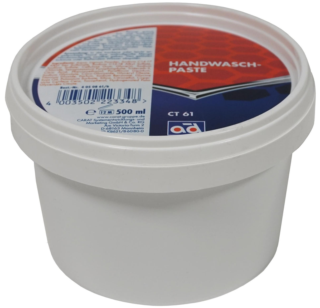 Ad Handreiniger CT61 Handwaschpaste ds. 500 ml ct61