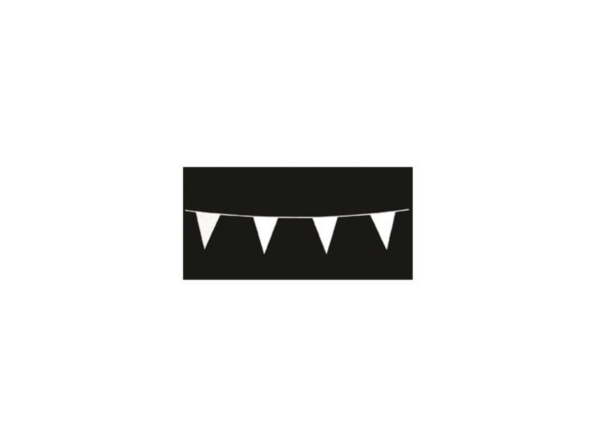 Haza-Flaggenleine, 10 m, Kunststoff, weiß